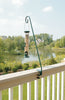 Audubon Green Steel Powder Coated Hang Bird Feeder Plant Bracket 15 lbs. Capacity