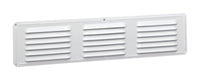 Air Vent 16 in. H x 4 in. W x 4 in. L White Aluminum Undereave Vent (Pack of 24) - Open Box
