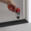M-D Building Products 0.75 in. H X 3.75 in. W X 36 in. L Aluminum/Vinyl Deluxe Low Threshold Black (Pack of 6)
