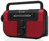 WeatherX 3000 lm Red LED Weather Alert Radio Flashlight AA Battery