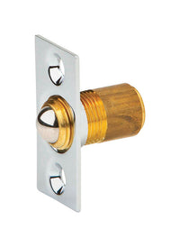 Ives by Schlage 1.5 in. H X 0.75 in. W X 1 in. D Polished Chrome Brass Ball Catch
