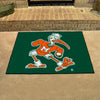 University of Miami Sebastian the Ibis Rug - 34 in. x 42.5 in.