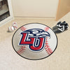 Liberty University Baseball Rug - 27in. Diameter