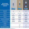 GE Supreme Clear Silicone Window and Door Sealant 10.1 oz (Pack of 12)