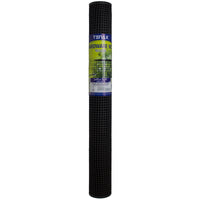Tenax Black Polyethylene UV Stabilized Hardware Net 3 H x 15 L ft. Roll