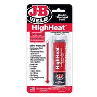 JB Weld High Heat Dark Gray 600 PSI High Strength Automotive Epoxy 2 oz.