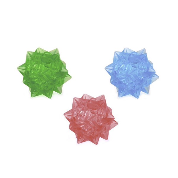 Bolas de cristal saltarinas iluminadas Keycraft surtidas (paquete de 12)