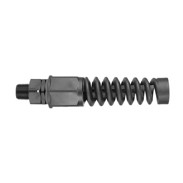 Rótula giratoria reutilizable de aluminio anodizado para aeronaves Legacy Flexzilla, macho de 1/2 in. X macho de 3/8 in., 1 pieza - Oferta de la semana