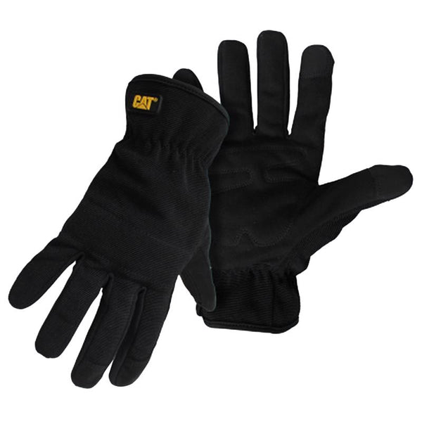 Guantes utilitarios para exteriores CAT Pro Series para hombre, color negro, talla XL, 1 par