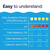 HTH Pool Care Solid 6-Way Test Kit 0.75 oz (Pack of 3)
