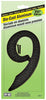 Hy-Ko 3-1/2 in. Black Aluminum Number 9 Nail-On 1 pc. (Pack of 10)