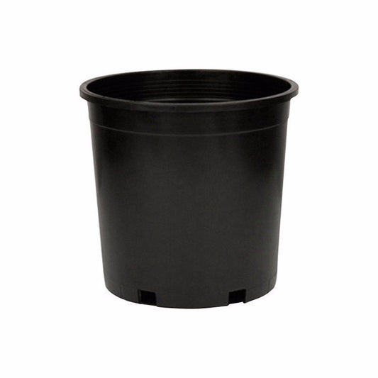 HC Companies 11-1/2 in. H X 11 in. D Plastic Basic Nursery Container Black