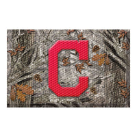 MLB - Cleveland Indians Camo Camo Rubber Scraper Door Mat