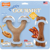 Nylabone Puppy Gourmet Style Strong Chew Bundle