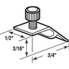 Prime-Line Mill Aluminum Storm Door Panel Clip For 1/2 inch 8 pk (Pack of 6)