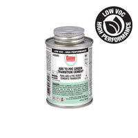 Oatey Green Transition Cement For ABS/PVC 4 oz