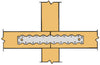 Simpson Strong-Tie 16.31 in. H X 2.06 in. W 20 Ga. Galvanized Steel Strap