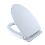 Asiento de inodoro TOTO SS124-01 en blanco algodón