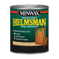 Minwax Helmsman Semi-Gloss Clear Spar Urethane 1 qt.