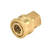 SurfaceMaxx 1/4-in Female NPT x 1/4-in Female Quick Connect Plug 5500 psi