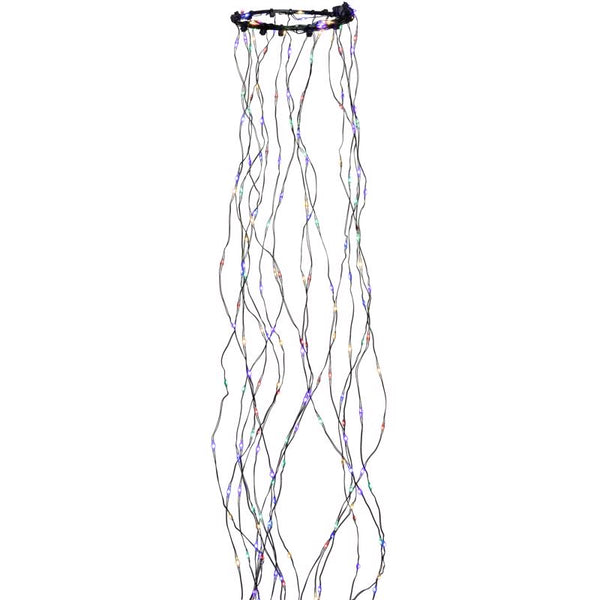 Luces navideñas de cadena Celebrations Cascade LED Micro multicolor, 304 unidades, 3 ft.
