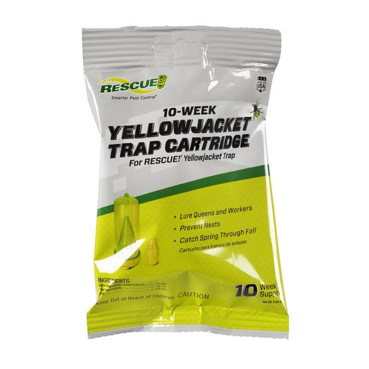 Rescue Yellow Outdoor Non-Toxic Jacket Attractant Cartridge 1.25 H x 7 D in. (Pack of 9)