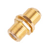Monster Cable Just Hook It Up Double Female Coax F Adapter 900 mHz 1 pk (Pack of 6)