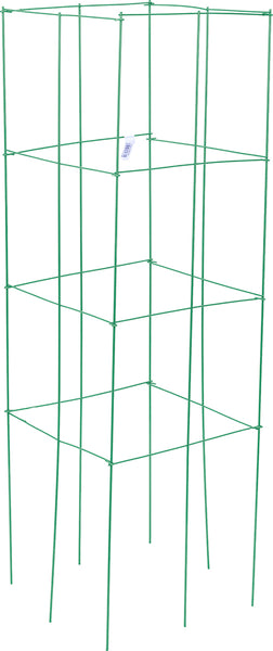 Jaula de torre para tomates de 4 paneles de alta resistencia