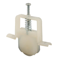 Prime-Line 1 in. D X 1/5 in. L Mill Nylon Roller Assembly 2 pk - Deal of The Week