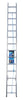 Werner 28 ft. H Aluminum Extension Ladder Type I 250 lb. capacity
