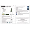 Holiday Bright Lights 9 ft. Full LED 1000 ct Virginia Classic 1-2 Color Changing Christmas Tree