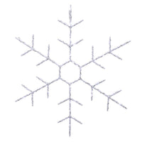 Celebrations LED Snowflake Silhouette 14.5 in. Hanging Decor