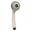 PlumbCraft HydroSpin White 6 settings Handheld Showerhead 2 gpm