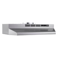 Broan 36 in. W Silver Convertible Range Hood - Open Box