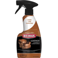 Weiman Leather Cleaner and Conditioner 12 oz Liquid (Pack of 6)