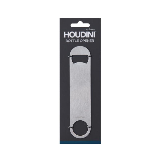 Houdini Silver Stainless Steel Manual Bottle Opener