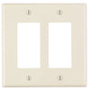 Leviton Decora Light Almond 2 gang Nylon Duplex Wall Plate 1 pk - Deal of The Week