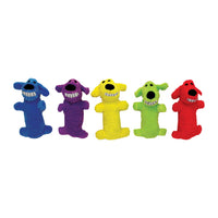 Multipet Loofa For Dog Assorted Plush Dog Toy Small 1 pk