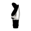 Rabbit Black Stainless Steel Wine Pourer and Stopper (Pack of 12)