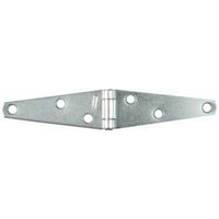 Strap Hinge, Light Duty, Zinc, 3-In.