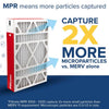 Filtrete 20 in. W X 25 in. H X 4 in. Pleated 1000 MPR Pleated Allergen Air Filter 2 pk