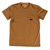Dickies Traeger L Short Sleeve Brown Tee Shirt