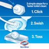 Clorox No Scent Toilet Wand Refill Heads 1.74 oz Cloth