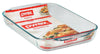 Pyrex 10 in. W x 15 in. L Baking Dish Clear (Pack of 4)