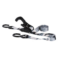 Keeper Ergo-Torque 1 in. W X 10 ft. L Camo Ratchet Tie Down Strap 500 lb 2 pk