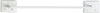 Decko White Towel Bar 12 in. L Steel