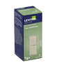 Leviton Decora 15 amps Single Pole Combination AC Quiet Switch Light Almond 1 pk
