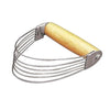 Fox Run Silver/Brown Stainless Steel Wire Pastry Blender