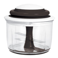 Chef'n VeggiChop Black/Clear Glass/Plastic/Stainless Steel Food Chopper
