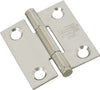 National Hardware 1.5 in. L Stainless Steel Stainless Steel Door Hinge 2 pk - Deal of The Week